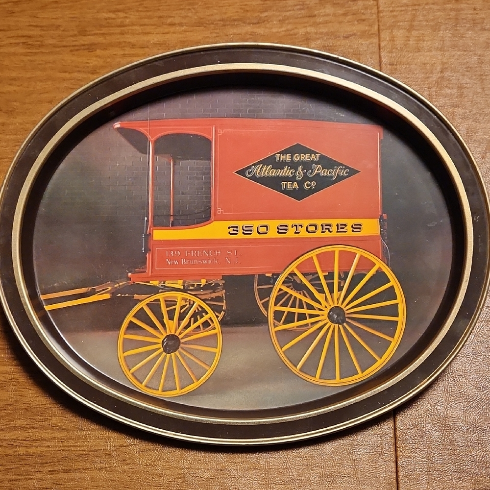 Vintage A&P Tea Co. Decorative Plaque